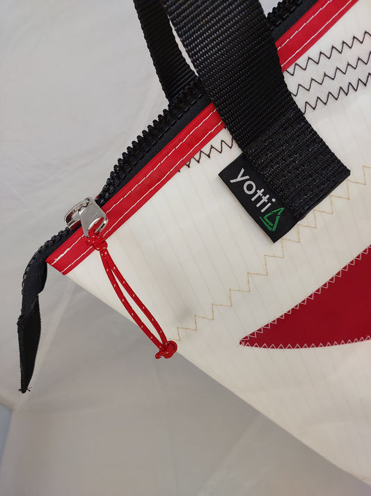 Red Star Zip Tote 766