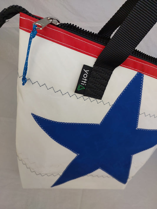 Blue Star Zip Tote 775