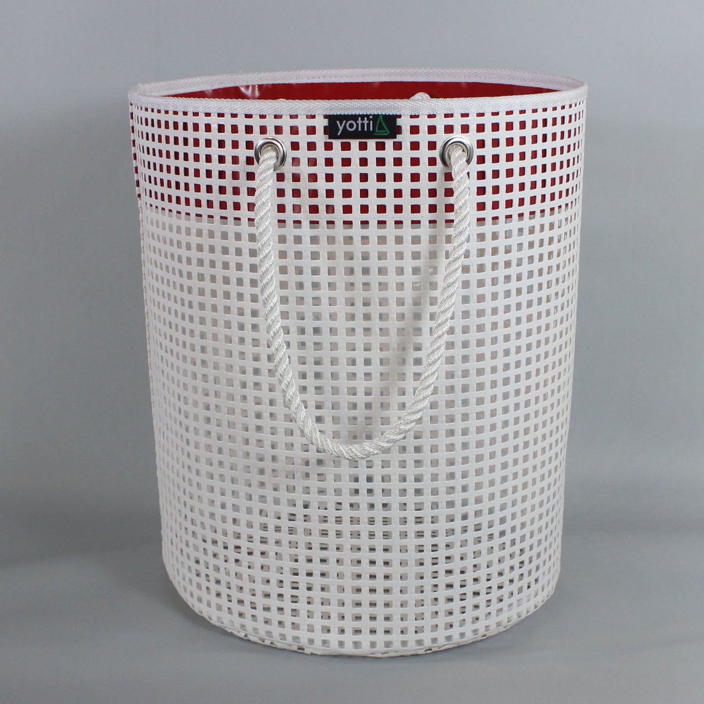 Large Basket Red Trim