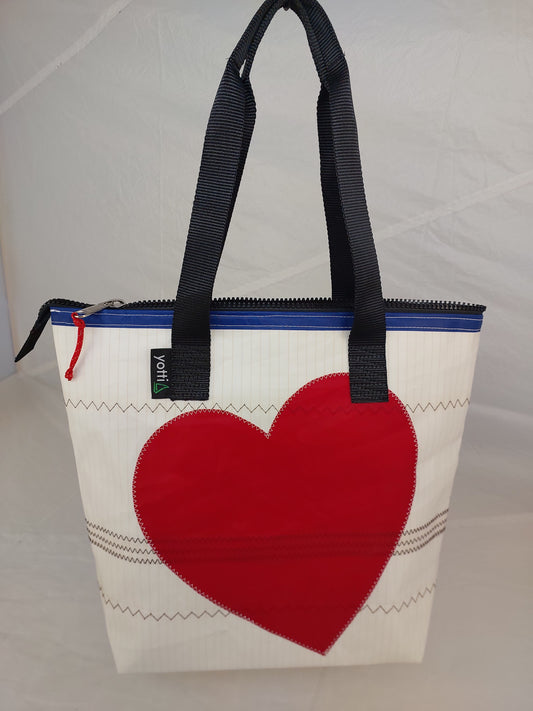 Heart Zip Tote 845